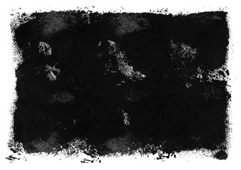 Abstract hand painted texture. Black gouache paint. Grunge background for posters, cards, invitations, websites, wallpapers.