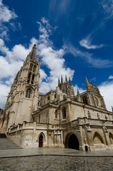 Fototapeta na wymiar Spain, Castile-Leon region, Burgos. Gothic Burgos Cathedral (aka Catedral de Burgos) UNESCO.