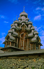 Fototapeta premium Russia, Kizhi Island. Church of Transfiguration.