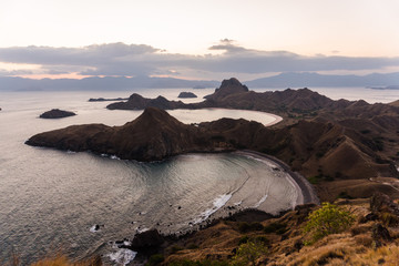 Padar Island in Komodo Archipelago