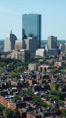 Fototapeta na wymiar Boston, USA: Aussicht auf den historischen Stadtteil Beacon Hill