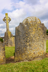 Gravestones and Celtic Crosses