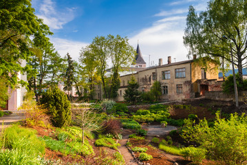 Fototapeta na wymiar Botanical Gardens of the University of Tartu, Tartu, Estonia, Baltic States