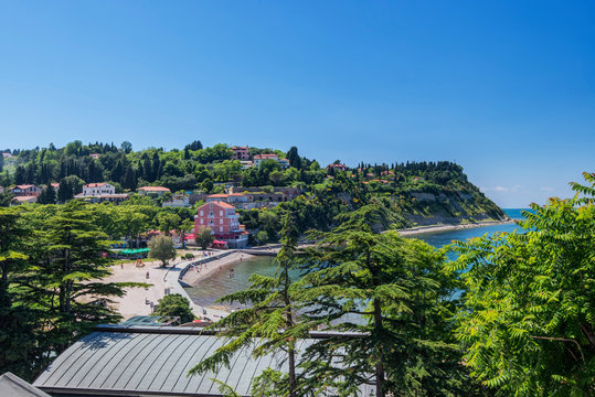 Slovenia, Piran, Fiesa Coast