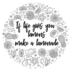 When life gives you lemons make lemonade