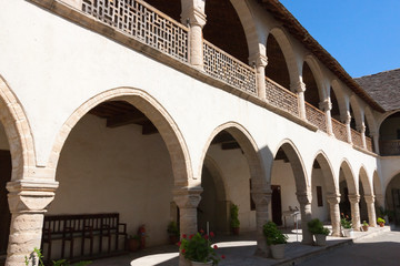 Obraz premium Monastery of Holy Cross, Omodos, Republic of Cyprus