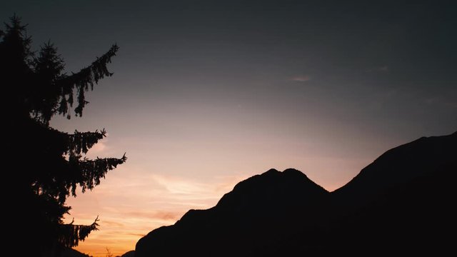 Sonnenuntergang Nordkette Innsbruck