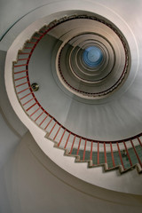 Spiral stairway, Ljubljana, Slovenia