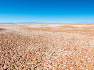 Fototapeta na wymiar Salar de Arizaro, one of the largest salt flats in the world. The Altiplano near Tolar Grande village, close to the border to Chile. Argentina.