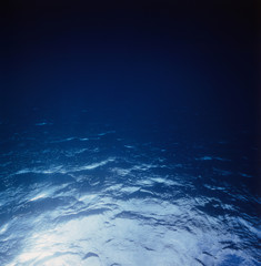 Fototapeta na wymiar Micronesia, Ocean surface from below