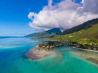 Intercontinental Moorea Resort. Moorea, French Polynesia.