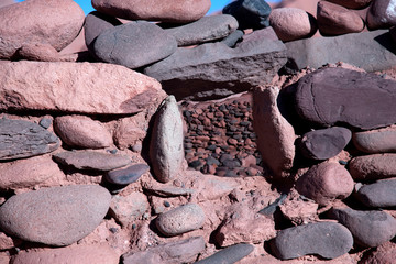 Ruins of the 12th century Pukara de Quitor fortress built by indigenous people to repel Pedro de Valdivia's forces.