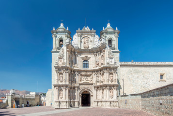 Fototapeta premium Mexico, Oaxaca, Basilica de la Soledad (Basilica of Our Lady of Solitude) completed in 1690