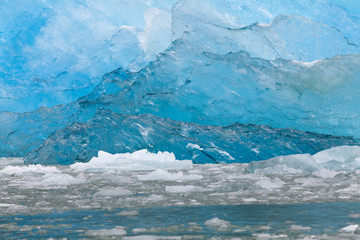 USA, Alaska, Endicott Arm. Blue ice and icebergs. Credit as: Don Paulson / Jaynes Gallery / DanitaDelimont.com