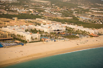 Fototapeta na wymiar Aerial View of Cabo San Lucas, Baja California, Mexico