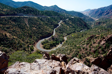 Arizona's Highway 191 between Clifton and Alpine is sometimes called the Devil's Highway and is...