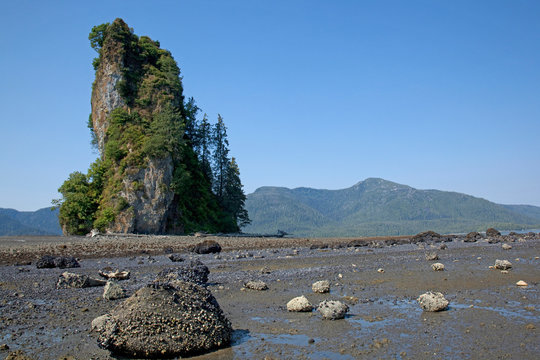 USA, Alaska, Behm Canal, New Eddystone Rock.