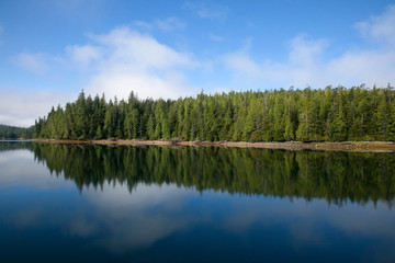 USA, Alaska. Outside of Ketchikan in Southeastern Alaska.
