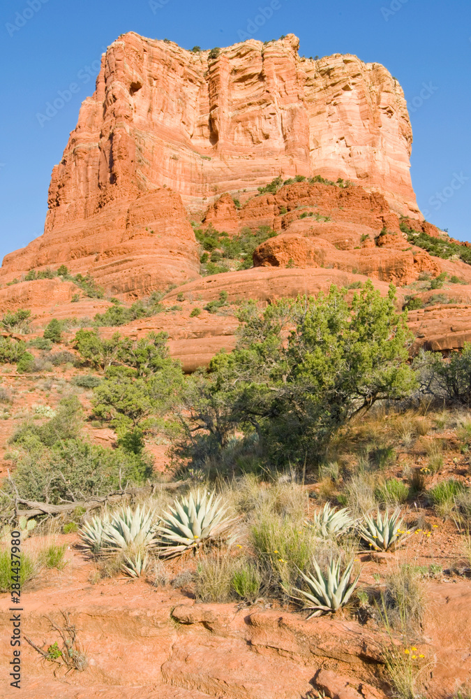 Sticker usa, az, courthouse butte in coconino nf near sedona