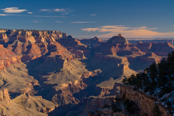 View, from Pullout, South Rim, Grand Canyon National Park, Arizona, USA