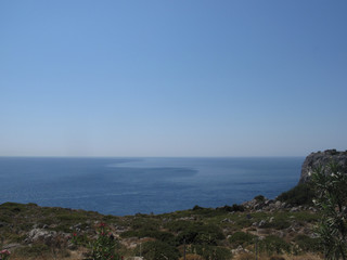 coast of mediterranean sea