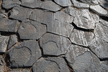 Devils Postpile, National Monument, Mammoth Mountain, Mammoth Lakes, California, USA