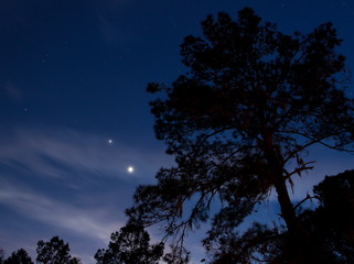 Twilight at R.O. Ranch in Mayo, Florida