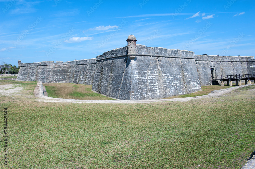 Poster USA, Florida, St. Augustine, Castillo de San Marcos.