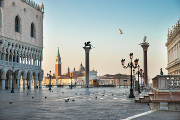 St Mark's Square At Venice, Italy