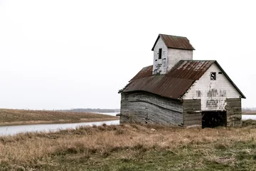 Fototapete Route 66 Dilapidated old barn, Lincoln, Illinois, USA. Route 66  © Julien McRoberts/Danita Delimont