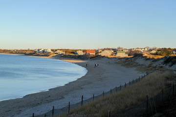 Fototapeta na wymiar Corporation Beach, Dennis, Cape Cod, Massachusetts, USA
