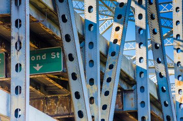 Brent Spence Bridge, Cincinnati, Ohio, USA