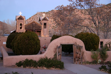 Fototapeta premium North America, USA, New Mexico. Santurio de Chimayo