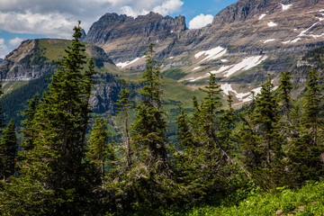 The Garden Wall, Glacier National Park, Majestic view