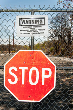 USA, New Jersey, South Plainfield, Cornell-Duilier Superfund Site, Hamilton Blvd Near New Market Ave.