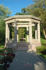 U.S.A., New York, Saratoga Springs, World War Memorial Pavilion, Congress Park