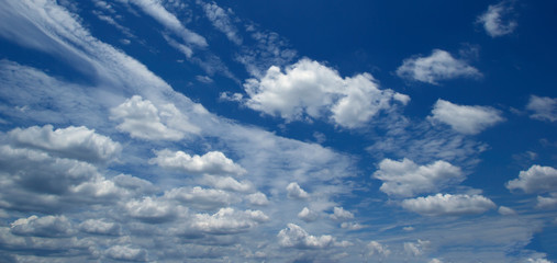 Fototapeta premium blue sky and clouds sky