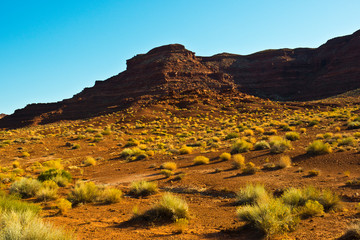USA, Utah. Views of Colorado River Valley, Lake Powell area along Highway 95,