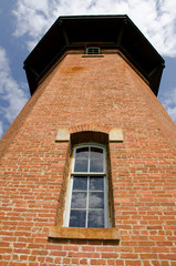 Rhode Island, Block Island, Mohegan Bluffs, Southeast Lighthouse. National Historic Landmark, c. 1887.