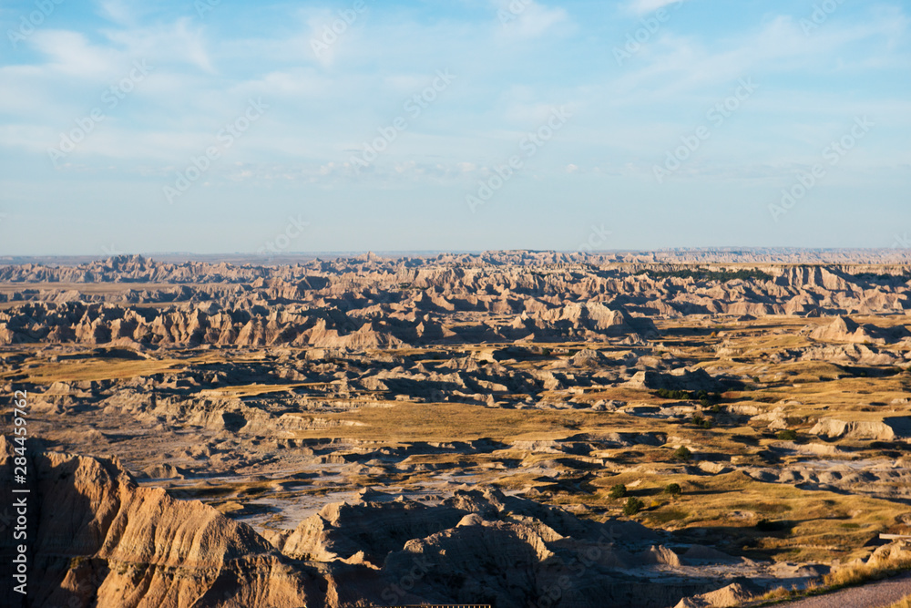 Poster USA, South Dakota, Wall, Badlands National Park, Loop Road, Pinnacles Overlook