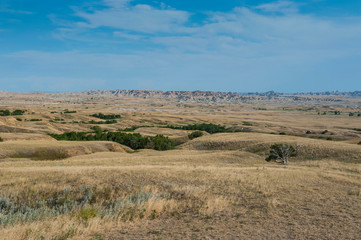 Fototapeta na wymiar Badlands National Park, South Dakota, USA