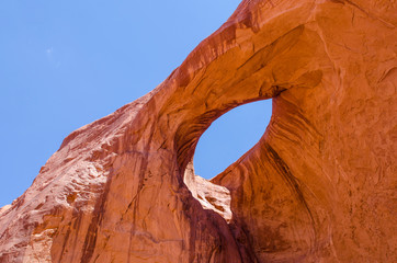 Sun's Eye, Monument Valley Navajo Tribal Park, Monument Valley, Utah, USA.