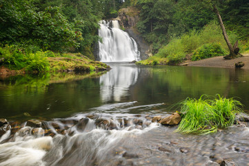 Youngs Falls near Astoria, Oregon