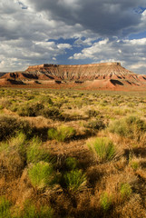 Gooseberry Mesa from La Verkin Overlook near Zion National Park, La Verkin, Utah, USA