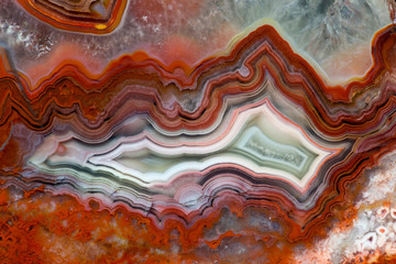 Mexican Crazy Lace Agate - obrazy, fototapety, plakaty