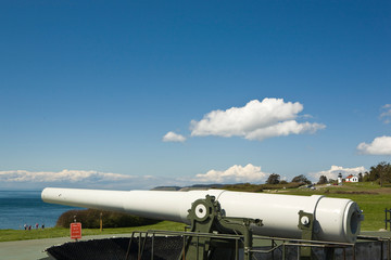 Admiralty Lighthouse and Ft. Warden on Whidby Island, WA