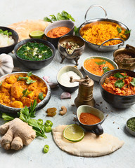 Traditional indian cuisine