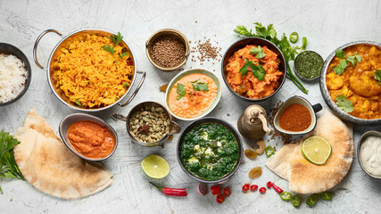 Traditional indian cuisine