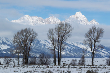 Grand Tetons, Winter Storm Clearing