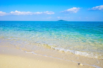 beach and sea
